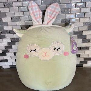 Squishmallows Easter Squad MILEY The Llama Bunny Ears Headband / 12” / BRAND NEW